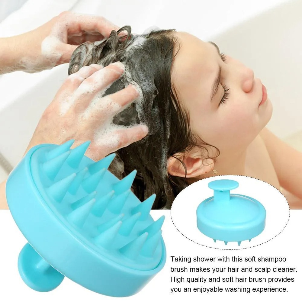 High-quality Silicone Shampoo Brush / Hair Scalp Massage Brush Silicone Hair Care (100% brand new and high quality)